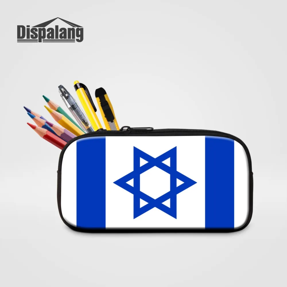 

Чехол-карандаш для девочек и мальчиков с национальным флагом, портативные канцелярские принадлежности, женские милые косметички, Детская маленькая сумка-футляр для ручек, школьная сумка