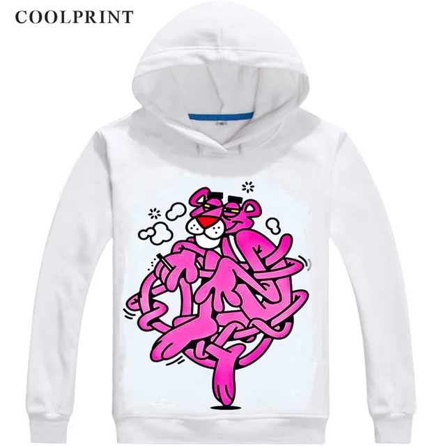 Pink Panther Hoodies Multi style Hooded Hoodie The Pink Phink printing loose casual harajuku