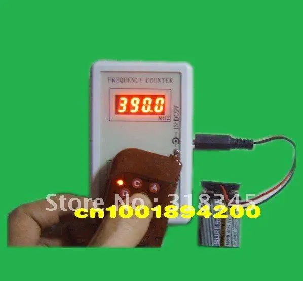 frequency meter indicator cymometer frequncy test machine counter wavemeter Mini portable 250-450MHZ 100PCS | Инструменты