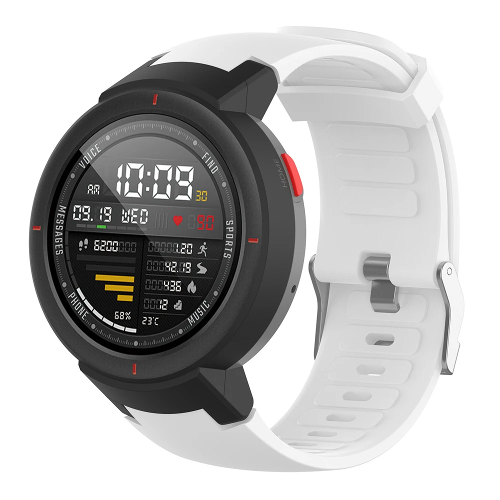 Сменный силиконовый ремешок для часов для Xiaomi Huami 3 Amazfit verge(A1801), смарт-часы, браслет на запястье, ремешки