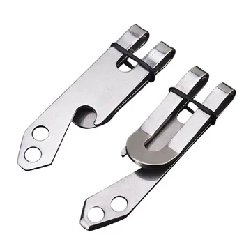 

Outdoor EDC Multi-tool Utility Stainless Steel Clip Wallet Keys Hanging Buckle Carabiners Quickdraw Survival Equipment