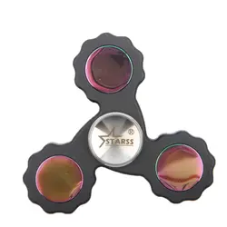 Красочные зеркало Tri ручной Spinner Пластик Непоседа Antisress игрушки