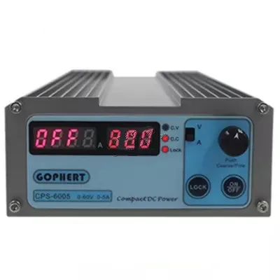 

CPS-6005 60V5A Precision Digital Adjustable DC Power Supply With OVP/OCP/OTP DC Power 0.001A 0.1V