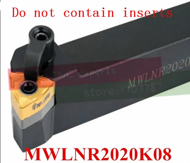 

MWLNR2020K08 Turning Tool Holder,M Clamping CNC tool holder,External turning tools,Lathe cutting tools for WNMG080404/08 Inserts