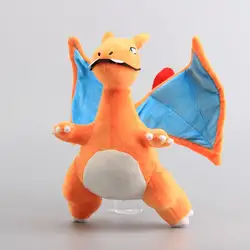 Аниме мультфильм Цифры Charizard мягкие Куклы милые Charizard плюшевые игрушки 11 "27 см