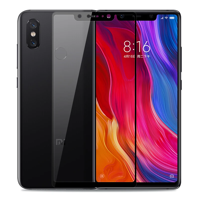 2.5D Xiaomi mi 8 стеклянная пленка 9 H Твердость Закаленное стекло для протектор экрана SE