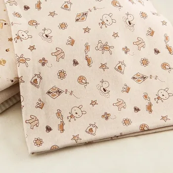 

Organic Knitted Fabric100% Natural Cotton pattern 160 cm wide 190 grams underwear clothes fabric 1 meters for sample testing