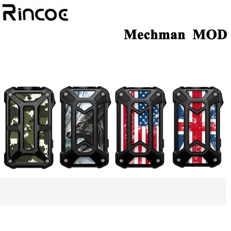 

Origina Rincoe Mechman Mesh 228w MOD VW/TC/TCR/BYPASS Mode Electronic Cigarette Vaporizer Support Rincoe Mesh Tank