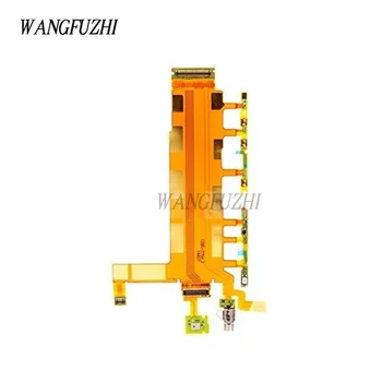 

WANGFUZHI for Sony Xperia Z3 D6633 Dual SIM Original Main Flex Cable with Power Volume Button Contactor Replacement Parts
