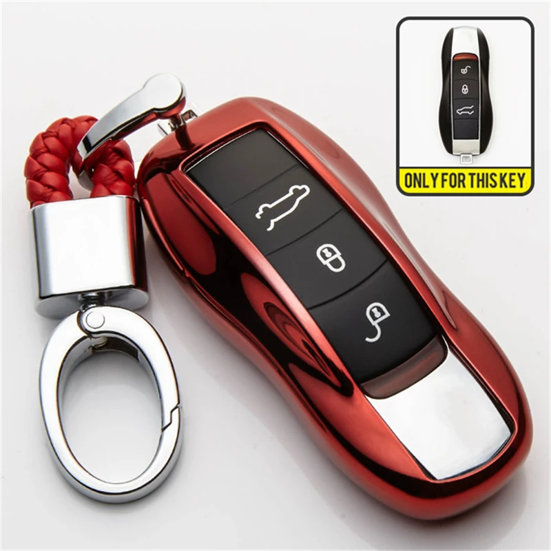 

TPU Car Remote Key Shell Cover Case For Porsche Cayenne 911 996 Panamera Macan Car Protection Shell Auto Accessories Styling