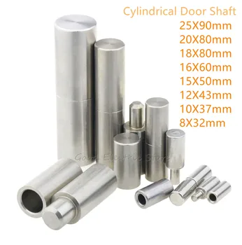 

201 Stainless Steel Door Shaft, Welded Hinged Cylindrical Door Shaft 25X90mm 20X80mm 10X37mm 8X32mm Removal Door Shaft Hinges