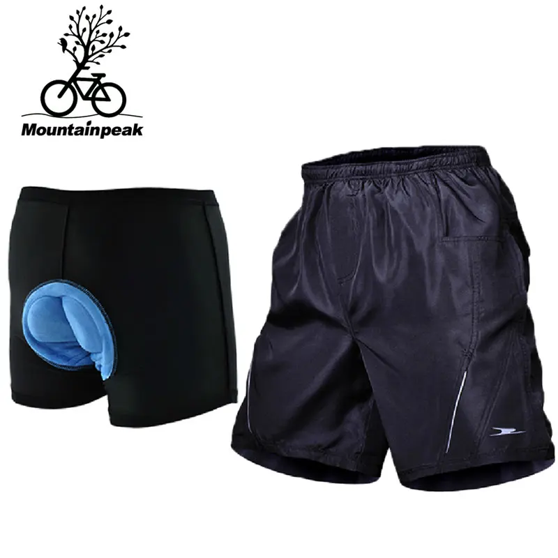 Анти-пот велосипедные шорты брюки быстросохнущие горные MTB Ciclismo с гелевой