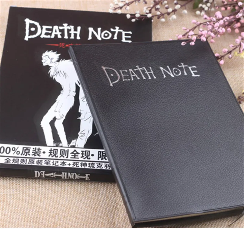 Death Note 10 комплектов DHL: Высшее качество надпись с пером 2018 хит аниме для косплея