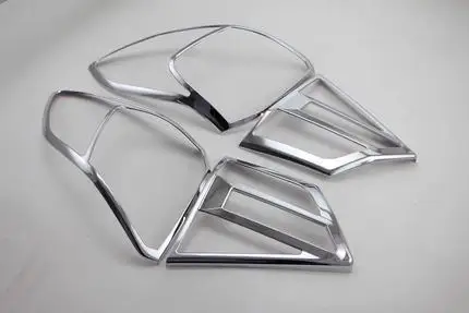 

ABS plating before + taillight front headlight frame trim trim for 2016 Suzuki Vitara Car styling