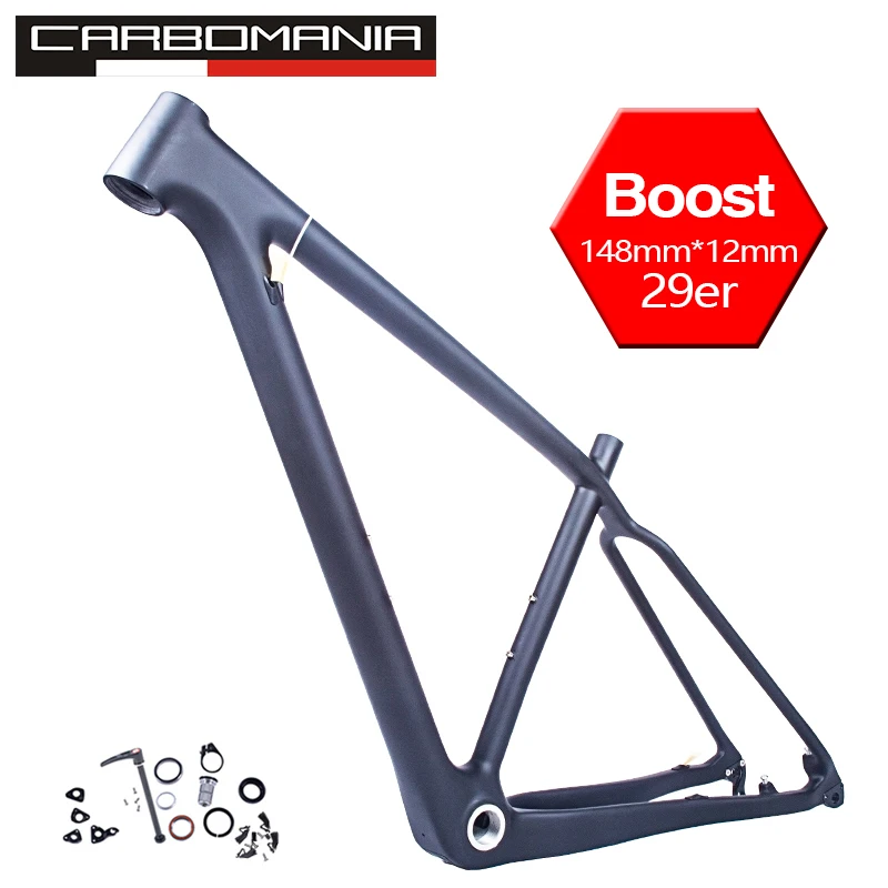 Новая 29 дюймовая углеродная рама для велосипеда 148*12 мм MTB велосипедная рама UD матовая/глянцевая 29er S/M/L велосипедная Рама для горного велосипеда BSA