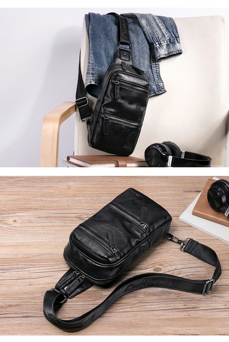 Waterproof Single Shoulder Strap Pack  (11)