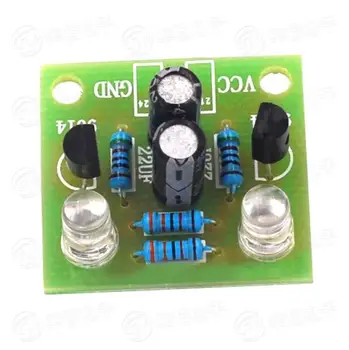 

Simple flash circuit production / 5MM LED simple flashing kit / flashing light board diy module (parts)