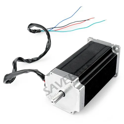 Nema 23 ЧПУ Маршрутизатора Шаговый Мотор 2-фазы 4-провода GB23H2112-30-4B Двойные Валы 3Nm |