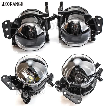 

MZORANGE Halogen LED Bulb Fog Light Assembly Car Front Fog Lights Lamps Housing Lens For BMW E60 E90 E63 E46 323i 325i 525i