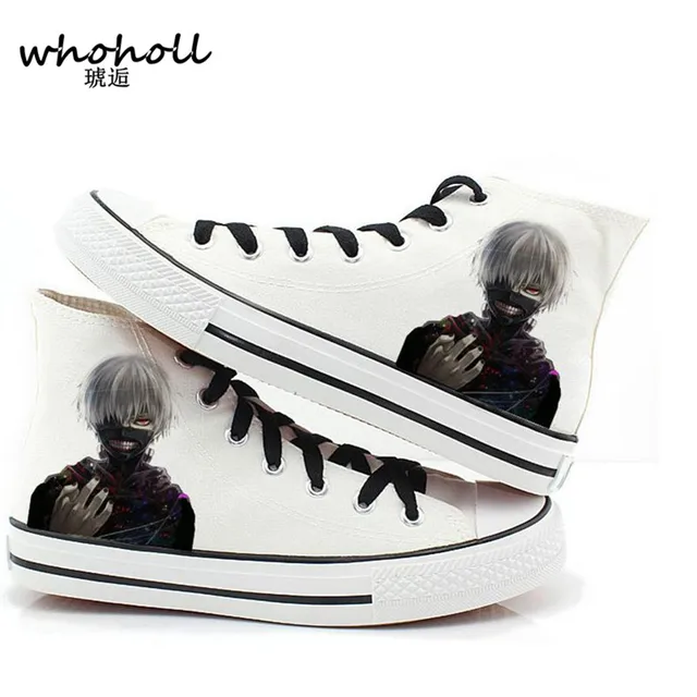 Japanese Anime Tokyo Ghoul Print Shoes