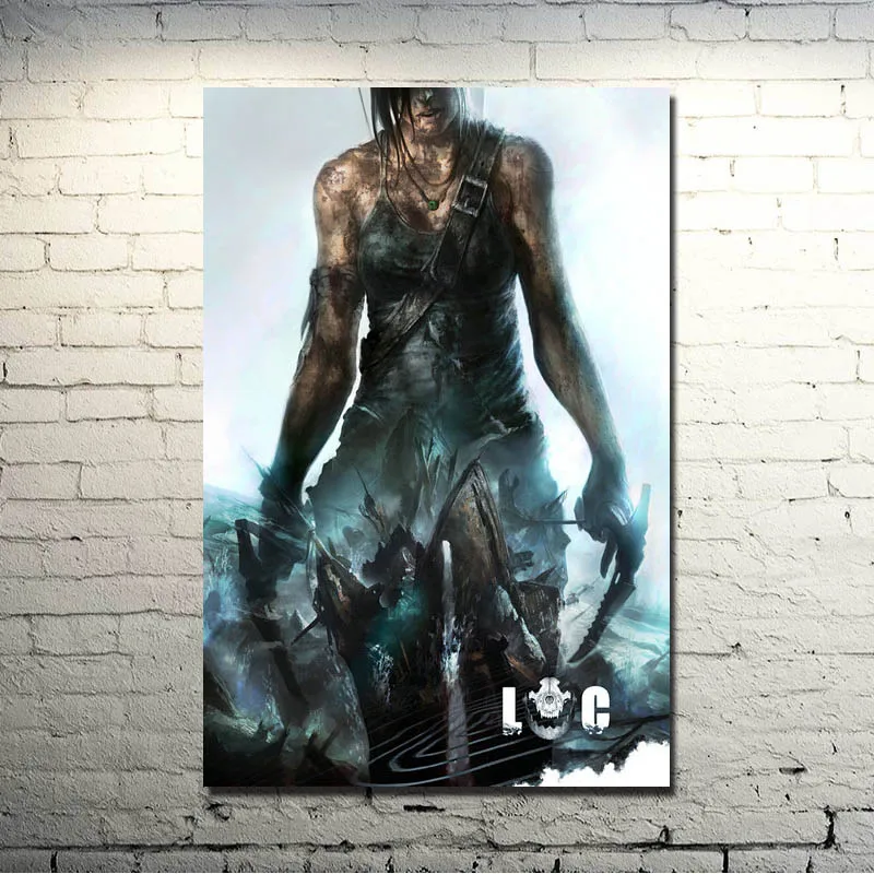 

Tomb Raider Lara Croft Game Art Silk Poster Print 13x20 inchesTourniquet Render picture For Living Room Decor 001
