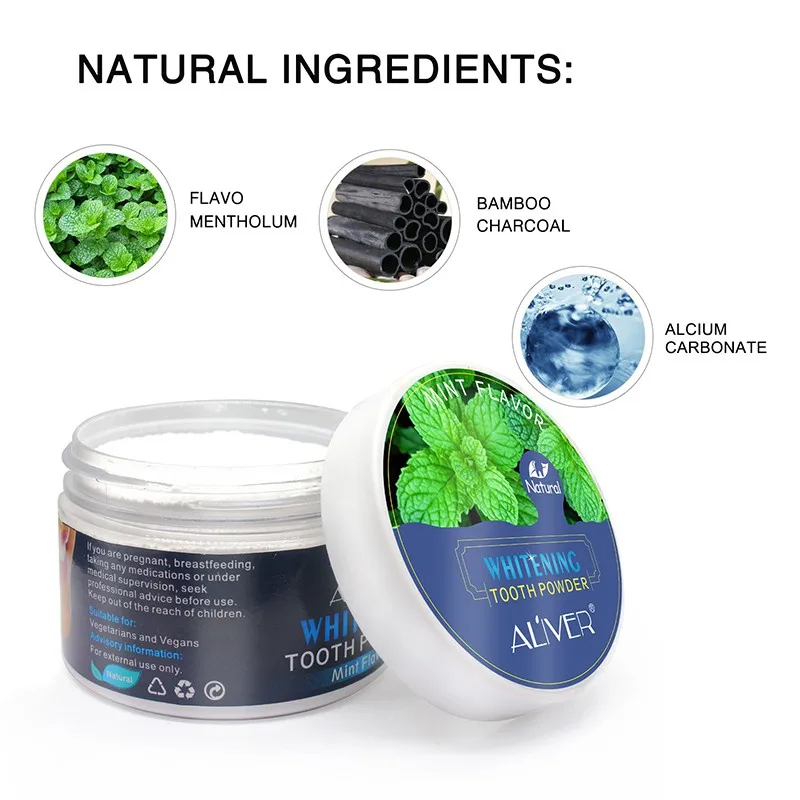 

Citrus Samurai Mint Tooth and Gum Powder Botanically Clean Teeth-Whitening Clear Cavity Remineralizing Fluoride Free Gluten-Free