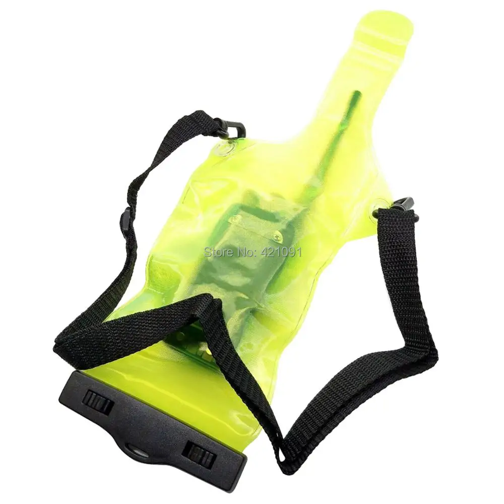 Walkie Talkie Waterproof Bag Green 3