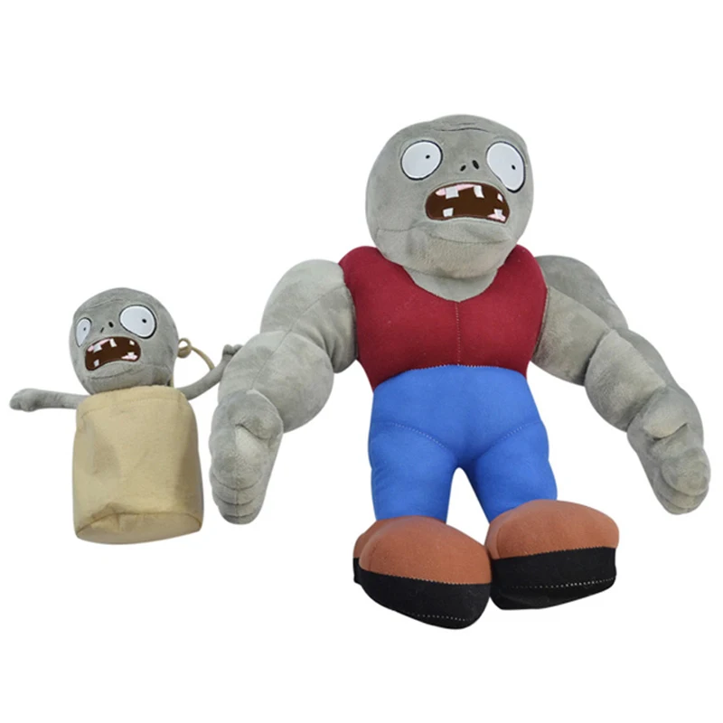 30cm Gargantuar Zombies Plush Toy Plants vs Zombies Soft Plush Stuffed Toys Game PVZ Doll Gifts for Children Kids