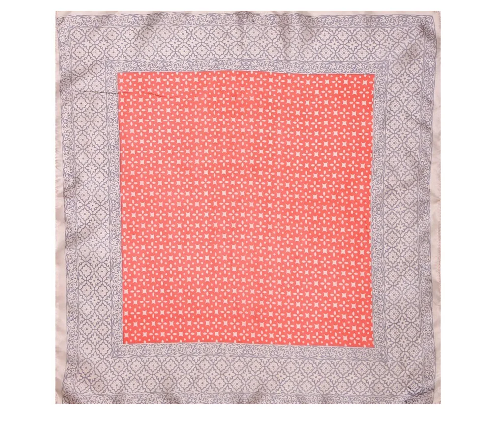 Silk Print Scarf (2)