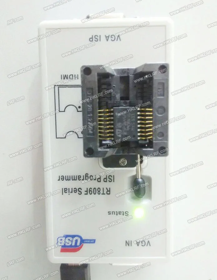 RT809F ISP программист с PEB-1 плата ISP ЖК-программист+ SOP8 IC тестовый зажим 1,8 в адаптер TSSOP8 EDID линия чтения