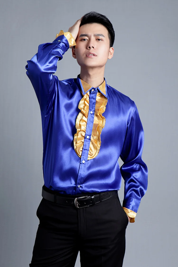 S-3XLfree доставка camisa masculina2015New мужская модельная рубашка галстук жениха Свадебные