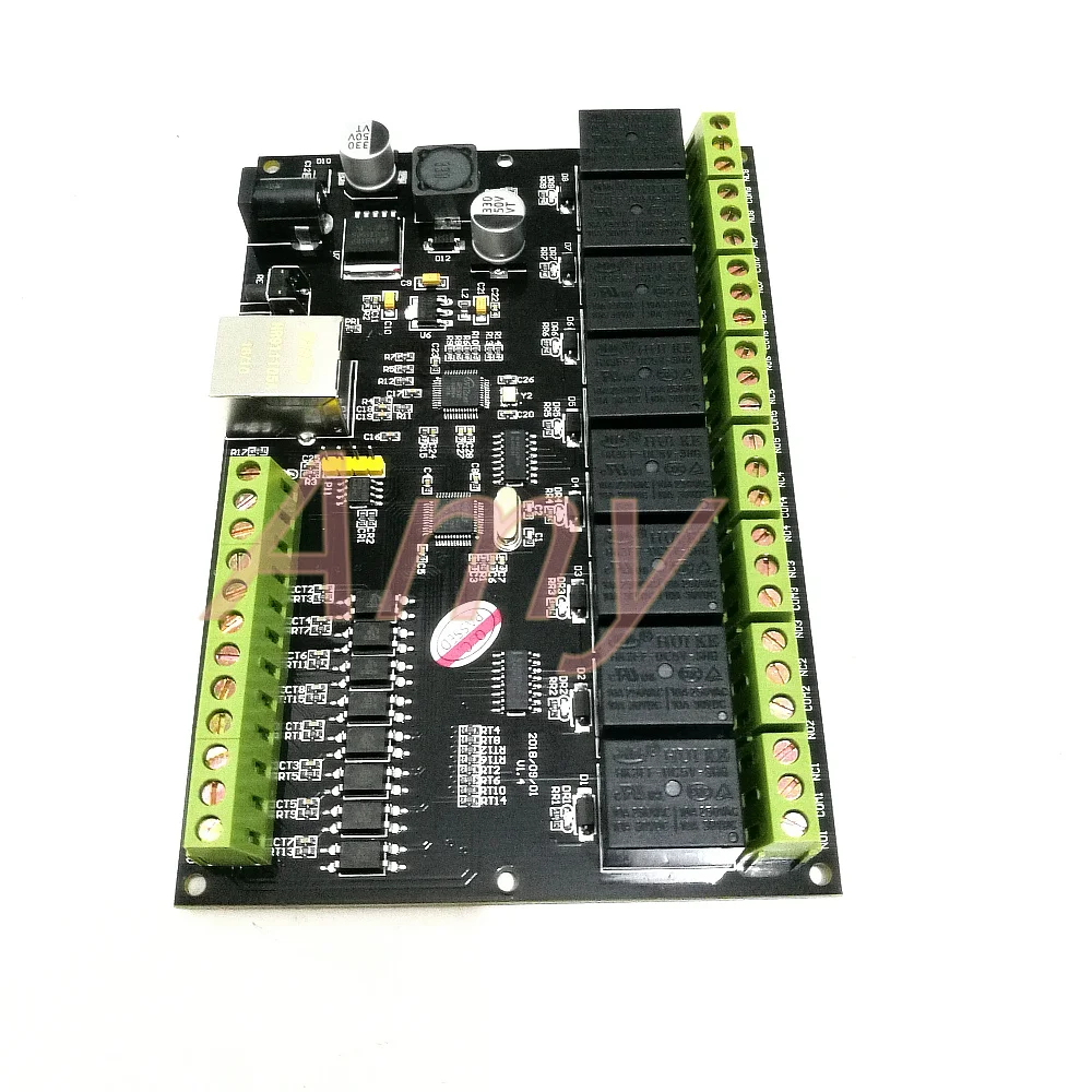 Сетевое РЕЛЕ 8 способов контроллер доступа IP/ Ethernet MODBUS TCP в переключателей