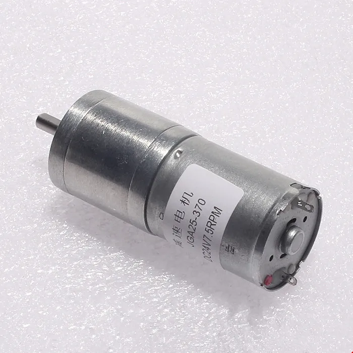 Мини-мотор для JGA25-370 1 шт. DC24 V Alta Torque em Baixa Velocidade Invertida Reducao de engenagem Do мотор 24 В |