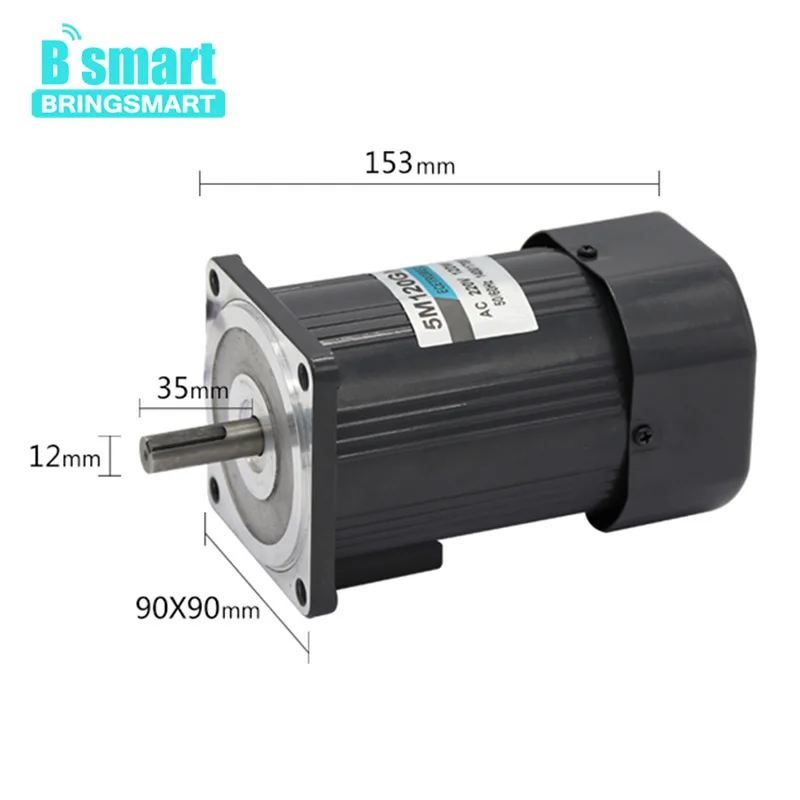Однофазный регулятор скорости редукторного электродвигателя Bringsmart 220 В