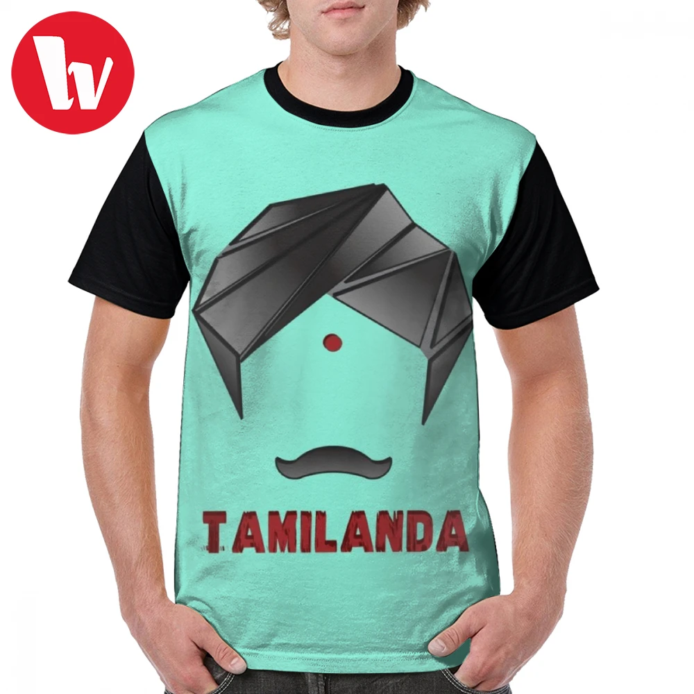 

Tamil T Shirt TAMILANDA T-Shirt Awesome 100 Percent Polyester Graphic Tee Shirt Print Male 5x Short Sleeve Basic Tshirt