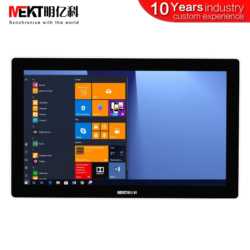 

Made in China P156WX 15.6 inch Capacitive touch screen monitor/display 10-point