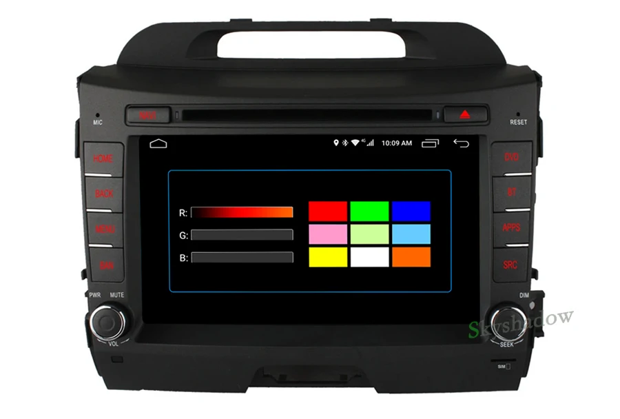 Discount C500 Android 6.0 4G LTE SIM Car DVD player GPS for KIA sportage r Sportage 2010-2015 RDS Radio Bluetooth wifi 2GB RAM DVR camera 12