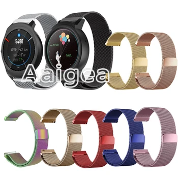 

Milanese Stainless Steel Watchband For Ticwatch 2 E bip Smart Watch Colorful Replacement Metal Wrist Strap for ticwatch 2 e band