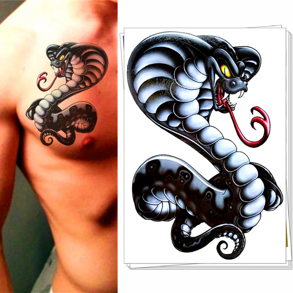 online get cheap cobra snake tattoos aliexpress com online get cheap cobra snake tattoos aliexpress com
