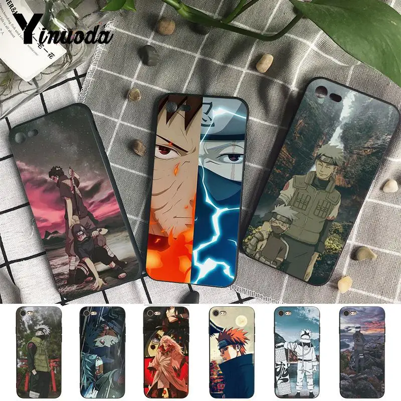 

Yinuoda Obito Uchiha Naruto Pattern TPU Soft Phone Case for iPhone X XS MAX 6 6s 7 7plus 8 8Plus 5 5S SE XR