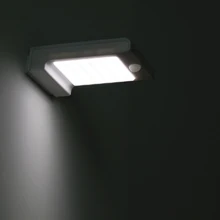 49 светодиодный солнечный свет 2 W алюминиевый корпус индукционный садовый Свет 2200 mAh(белый