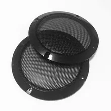 " Автомобильный стильный динамик декоративный круг проволочная сетка/Автомобильная решетка для динамика с винтом