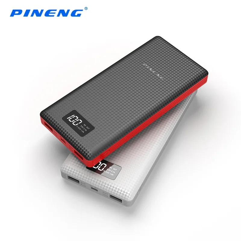 bilder für Original Pineng 20000 mah Energienbank Dual USB Tragbare Batterie Mobile Li-Polymer Ladegerät PowerBank mit Led-anzeige Für iphone7 bilder für Original Pineng 20000 mah Energienbank Dual USB Tragbare Batterie Mobile Li-Polymer Ladegerät PowerBank mit Led-anzeige Für iphone7