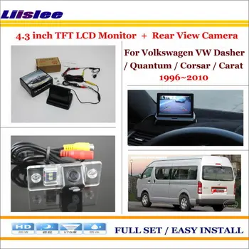 

Auto Camera For VW Dasher Quantum Corsar 1996-2010 Reverse Rear Camera 4.3" LCD Monitor Parking System