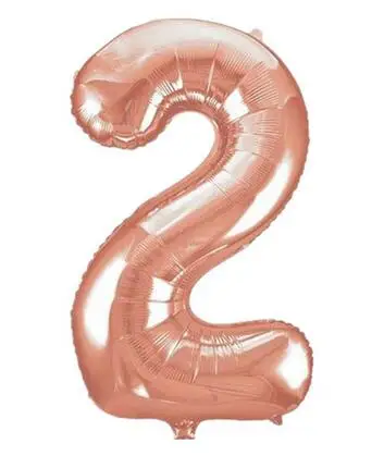 16 дюймов розовое золото письма с поздравлениями с днем рождения воздушный шарик на день рождения ребенка вечерние украшения фольги надувные шары Globos Baloes воздушный шар - Цвет: 40inch