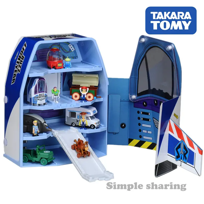 Пластиковый Чехол для детей Takara Tomy Dream Tomica Disney История игрушек Базз Лайтер