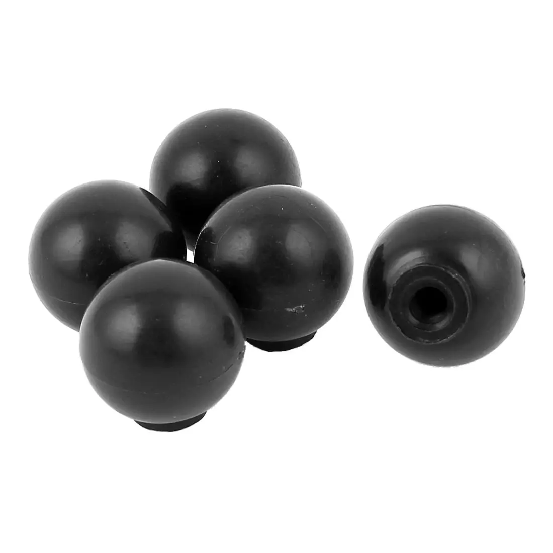 

5 PCS Plastic Ball Mold Machine Control Handle Thread Knob 25mm Diameter 6mm Hole Nut