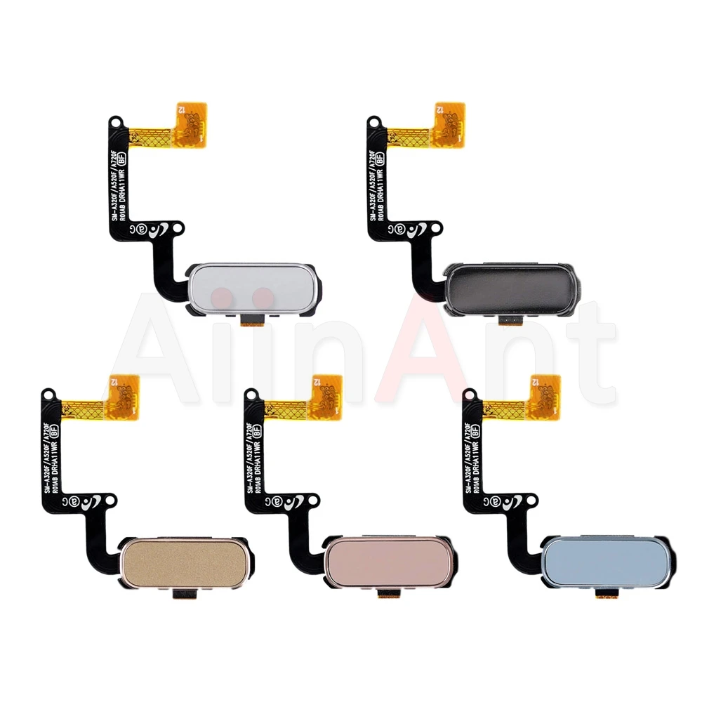

Original Back Home Button Fingerprint Sensor Flex Cable For Samsung Galaxy A3 A5 A7 2017 A320 A520 A720 Home Flex