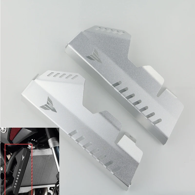 

Motorcycle Parts Aluminum Frames Radiator Guard Cover Radiator Grill Guards Fit For YAMAHA MT-07 MT07 2015 2016