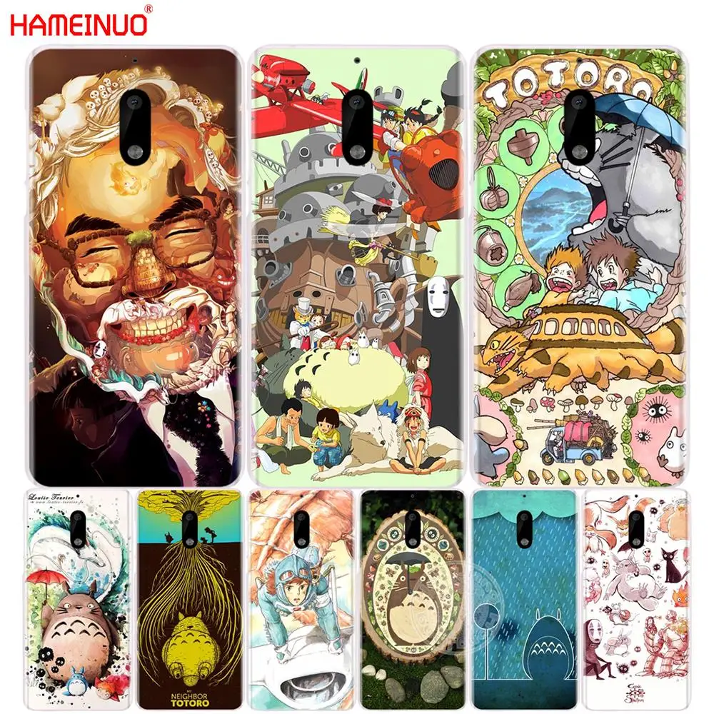 HAMEINUO Studio Ghibli Ghiblies Тоторо из высокотемпературного ПУ чехол для телефона Nokia 9 8 7 6 5 3